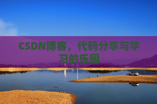 CSDN博客，代码分享与学习的乐园